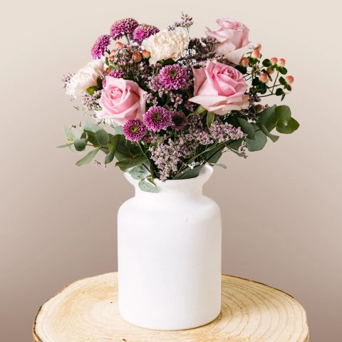 Sweet Mother Roses and Carnations