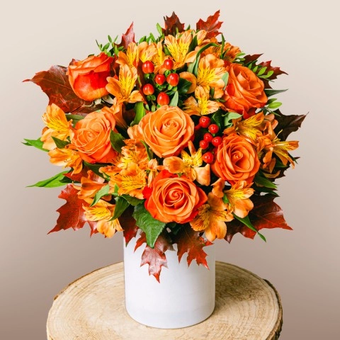 Roses Alstroemerias